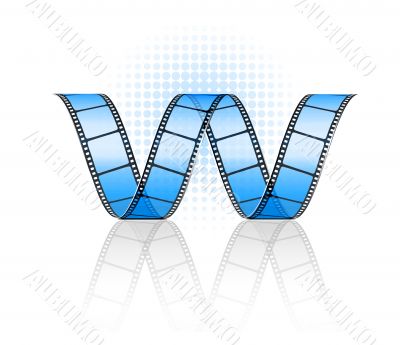 Vector film strip 