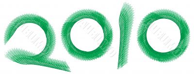 Vector Illustration 2010 New Year`s