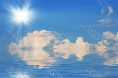The solar sky