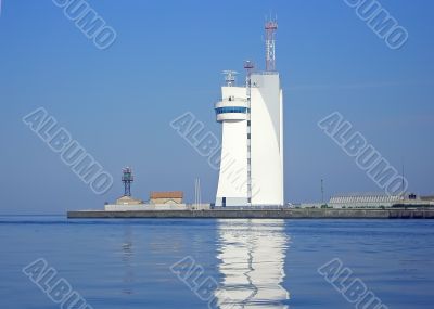 Lighthouse on the coast