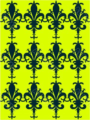 Fleur-de-lys color background