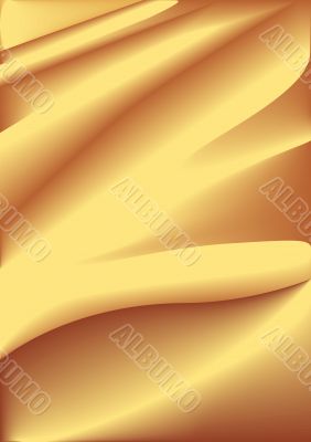 background satin golden silk