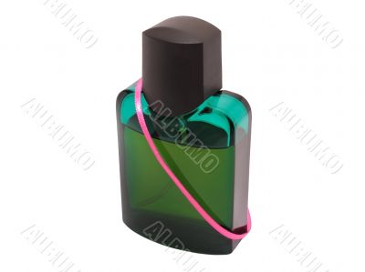Bottle of man`s cologne