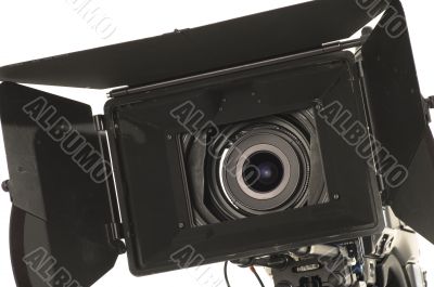 Professional digital video camera.