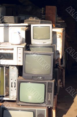 Dump the old broken appliances
