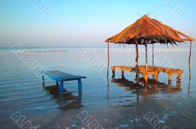 Flooded Beach in Goa