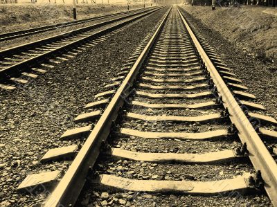 A railroad, which ran away     