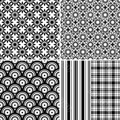 Collection seamless patterns