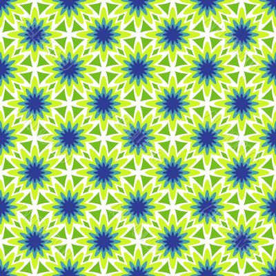 Repeating floral ornament