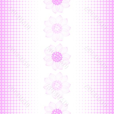 Repeating pink-white pattern