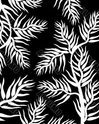 Leaves silhouettes