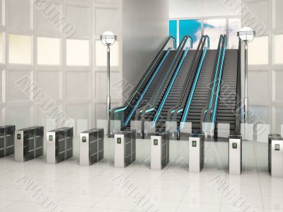 subway station