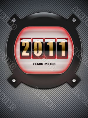 New Year counter