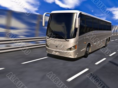 3D Tour bus