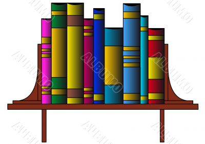 The Books in pile