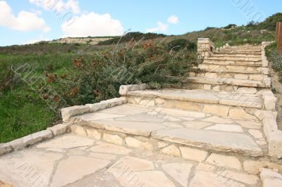 Stone stairs