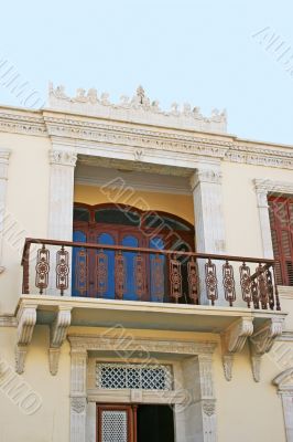 Building in Limassol old town