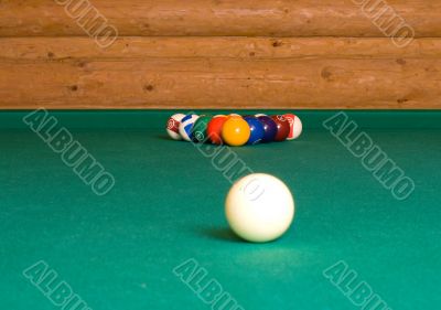 Pool balls.