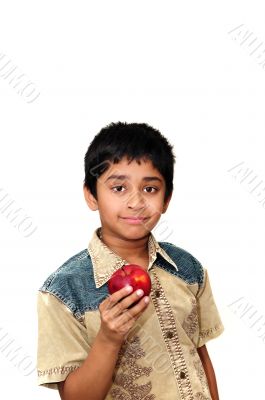 an apple
