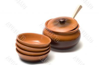Ceramic ware.