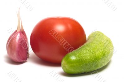 Fresh vegetables.