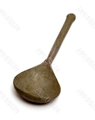 Tin spoon.