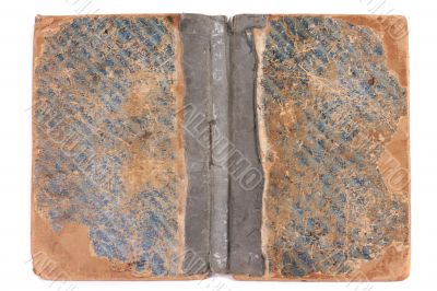 Old vintage Book on white background