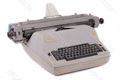 Old vintage typewriter