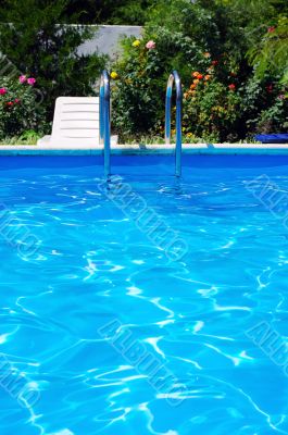 Luxury Resort Pool at the garden.