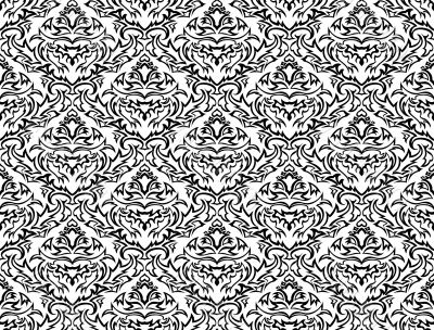 seamless damask background
