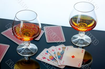 brandy and cards
