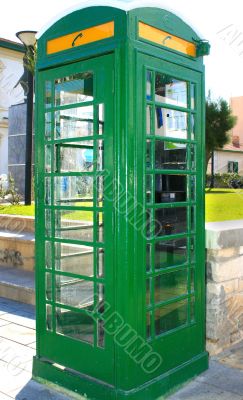 Telephone cabin
