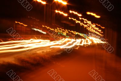 Lights in the night