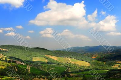 Hills Of Tuscany