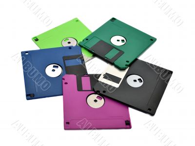 Floppy diskettes 