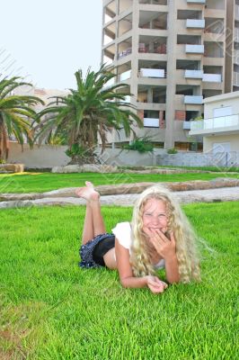 Blonde girl