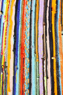 Colorful Striped Carpet