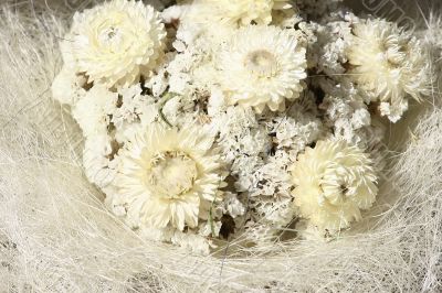 Arrangement of White Flowers
