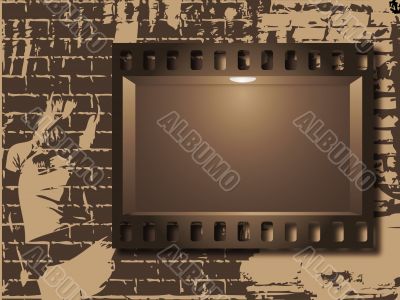 Film and wall