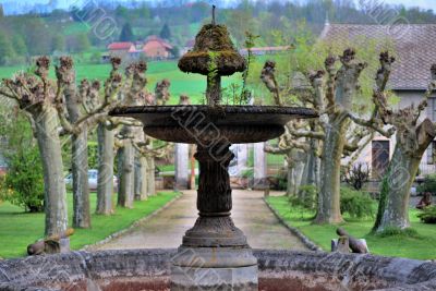 Old fountain.