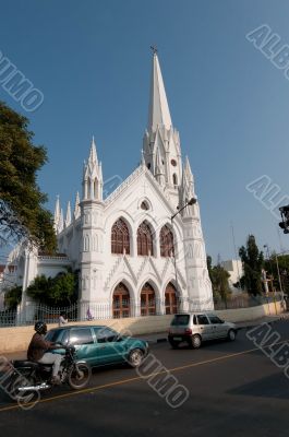 San Thome Basilica Cathedral / Church in Chennai (Madras), South