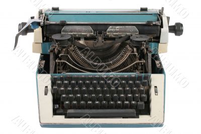 Old vintage typewriter