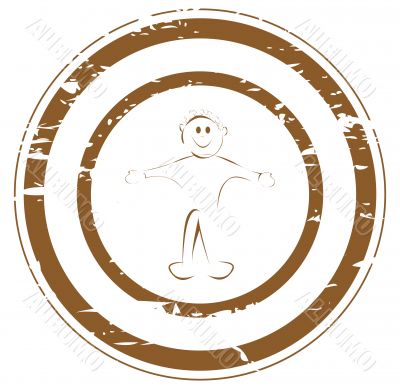 Little boy stamp