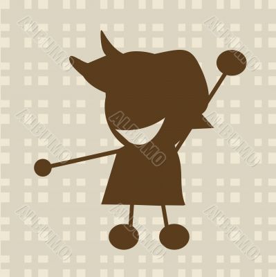 Little boy illustration