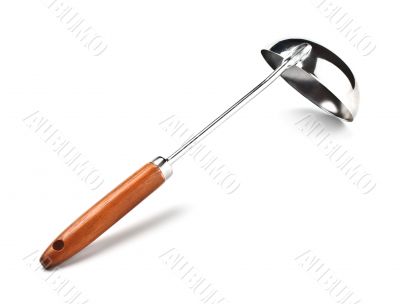 metal soup ladle