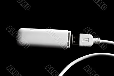 3g mobile modem with cord