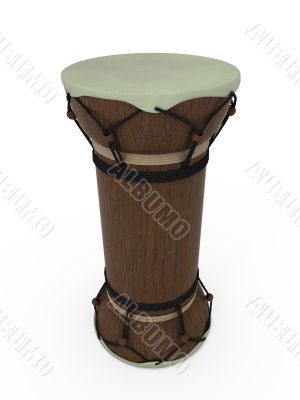 Talking drum standing