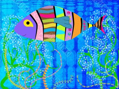 Abstract fish