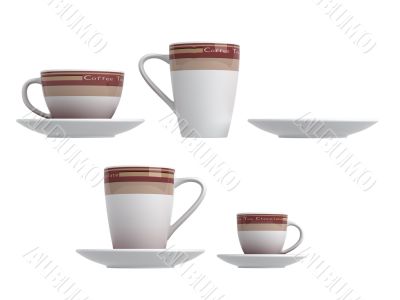 Cups and plates