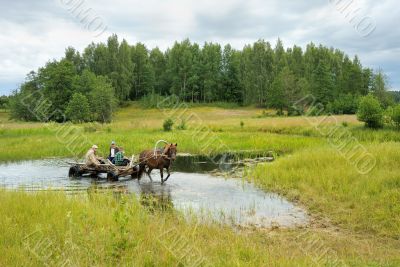 Haymaking on a Viliya